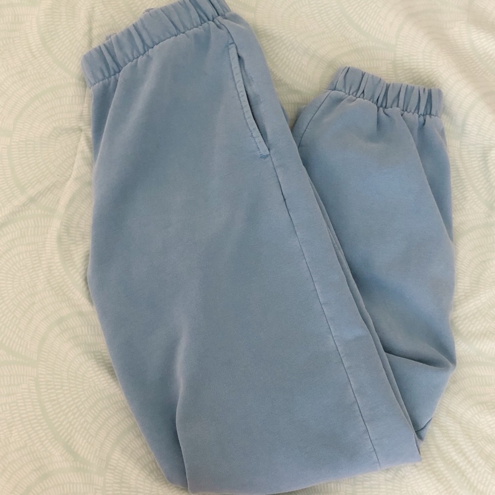 brandy melville sky blue rosa sweatpants